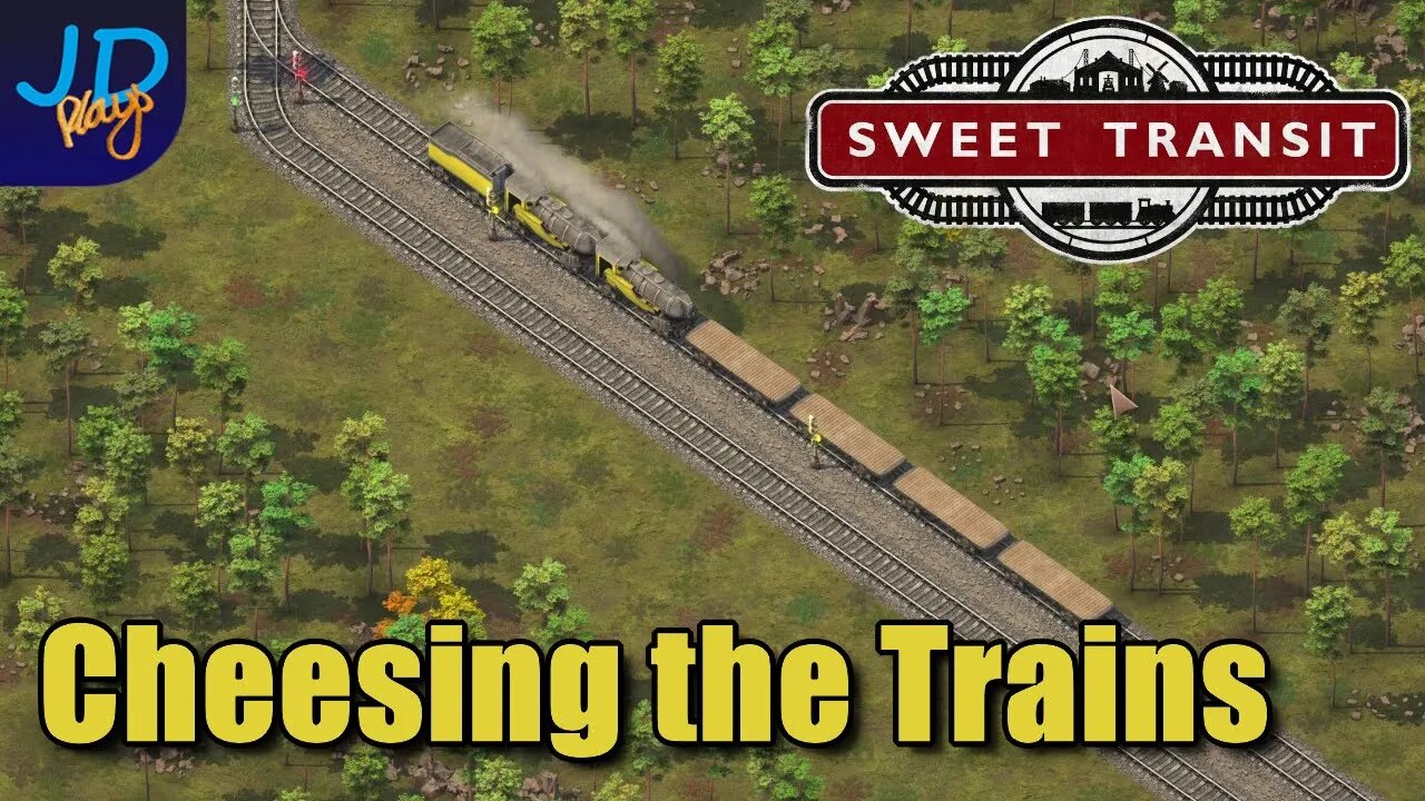 Cheesing the Trains 🚂 EP14 Sweet Transit 🚃 Lets Play, Tutorial, Walkthrough