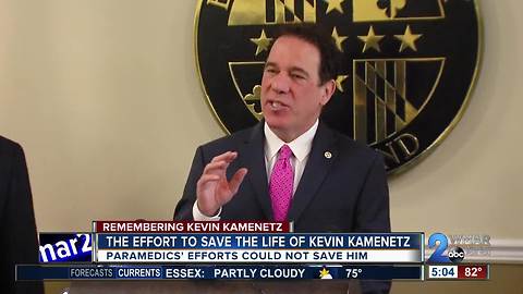 Baltimore County Executive Kevin Kamenetz dies of a heart attack