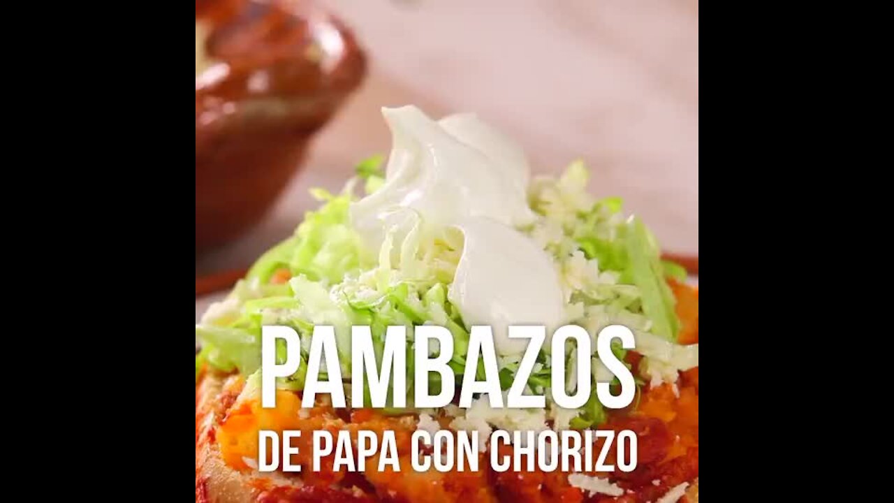 Mexican Pambazos de Papa con Chorizo