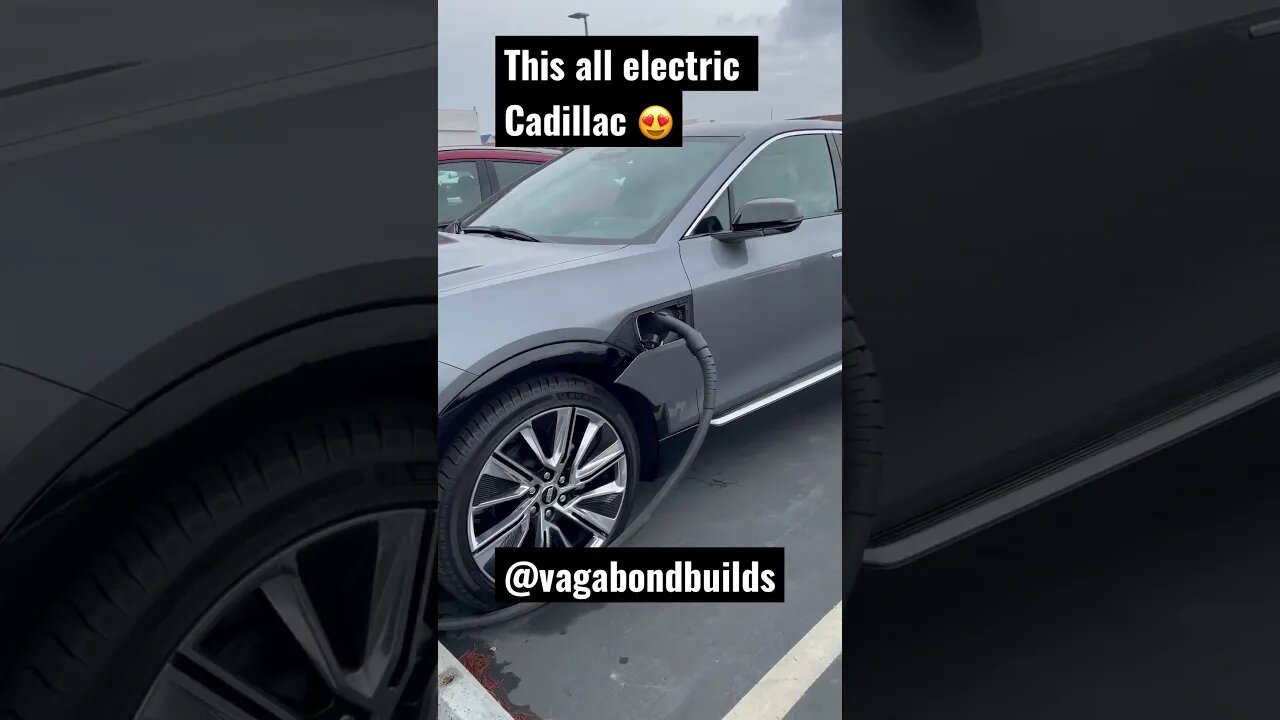 Lyriq! #cadillac #cadillaclyriq #tesla #electriccar #vagabondbuilds #carreview