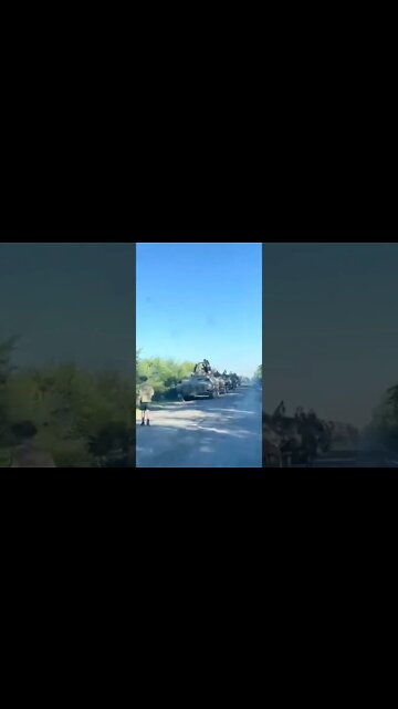 More troops heading into Seversk to do there duties