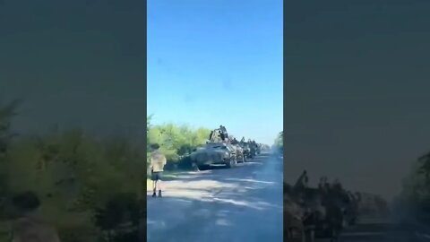 More troops heading into Seversk to do there duties