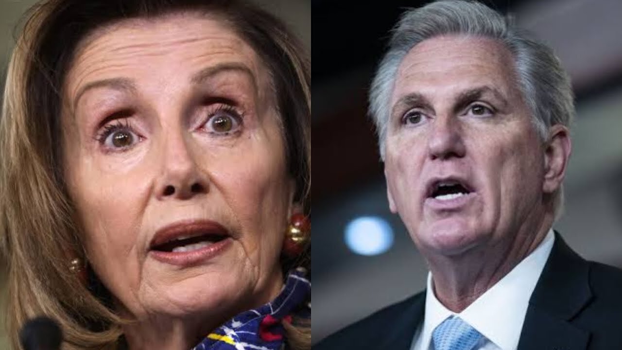 BREAKING - Fed up Kevin Mccarthy Humilliates Nancy Pelosi on Congress Floor, Gets a standing Ovation