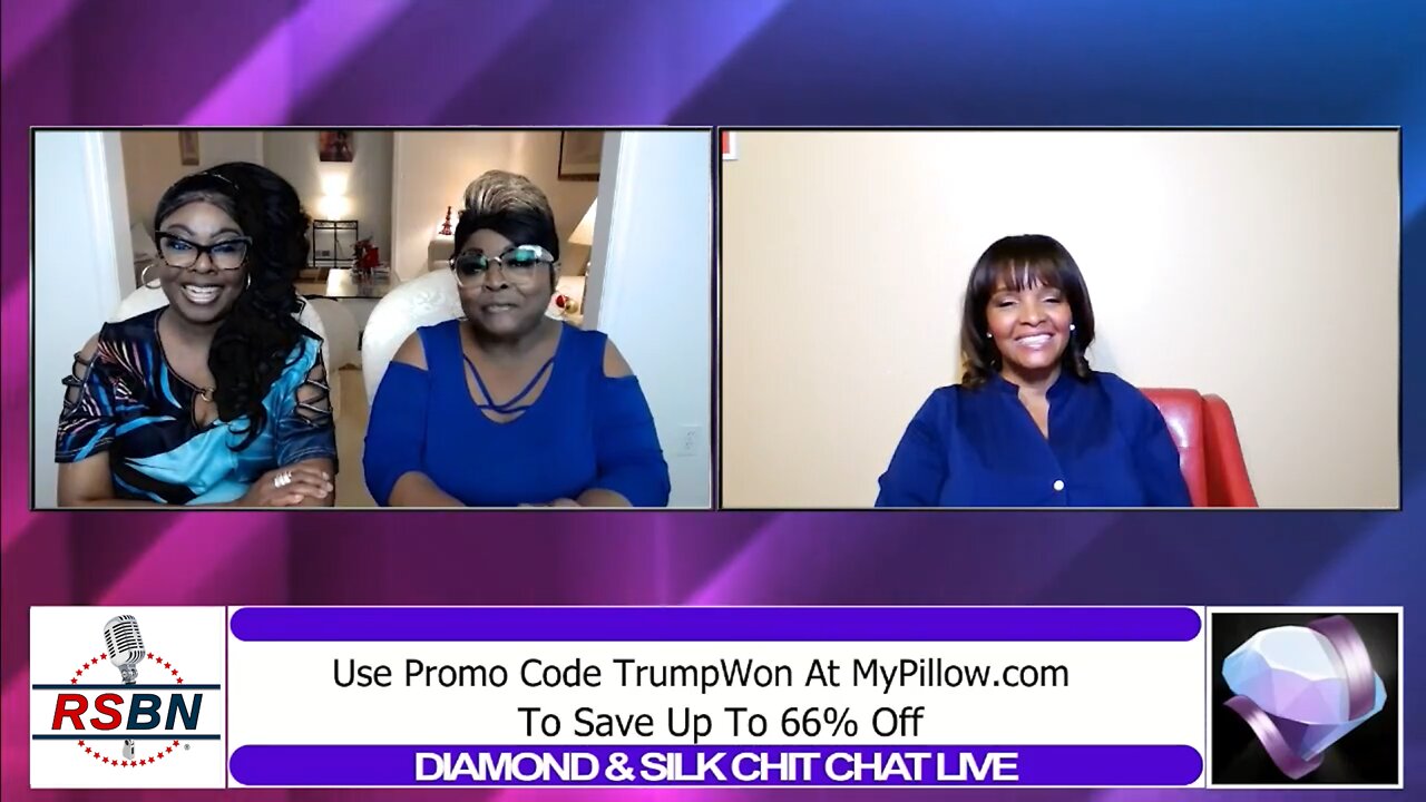 Diamond and Silk Joined by: Kathy Barnette Chit Chat About the State of Our Country 7/7/22