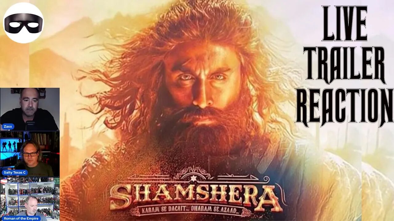 Shamshera Live Trailer Reaction! Ranbir Kapoor Sanjay Dutt Vaani Kapoor