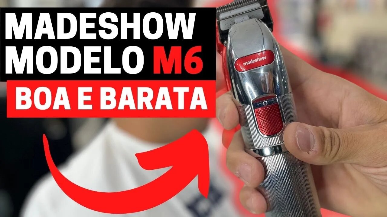 MAQUINA DE ACABAMENTO MADESHOW M6