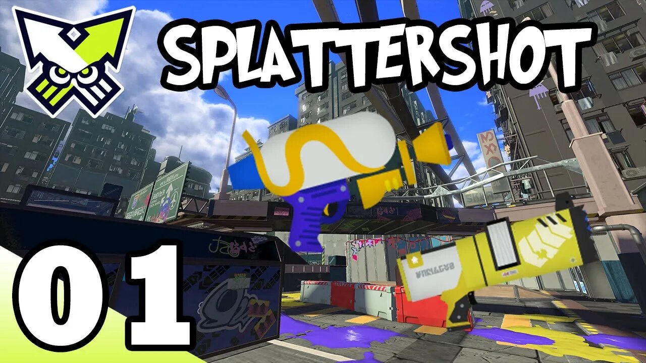 Splatoon 3 Turf War With All Weapons Part 1 - Splattershot/Heroshot [NSW/4K][Commentary By X99]