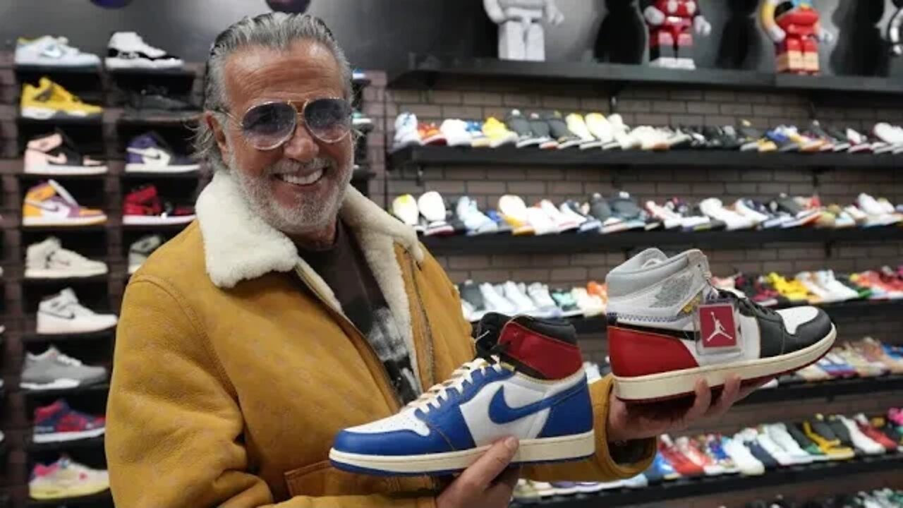 Jeff Hamilton Goes Shopping For Sneakers At CoolKicks