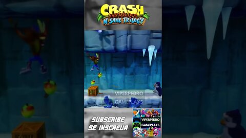 SNOW GO | Crash Bandicoot N. Sane Trilogy #shorts #crashbandicoot #ps5 #gaming #xbox