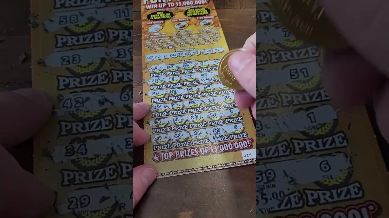 Winning another $30 Lottery Ticket #shorts #lottery