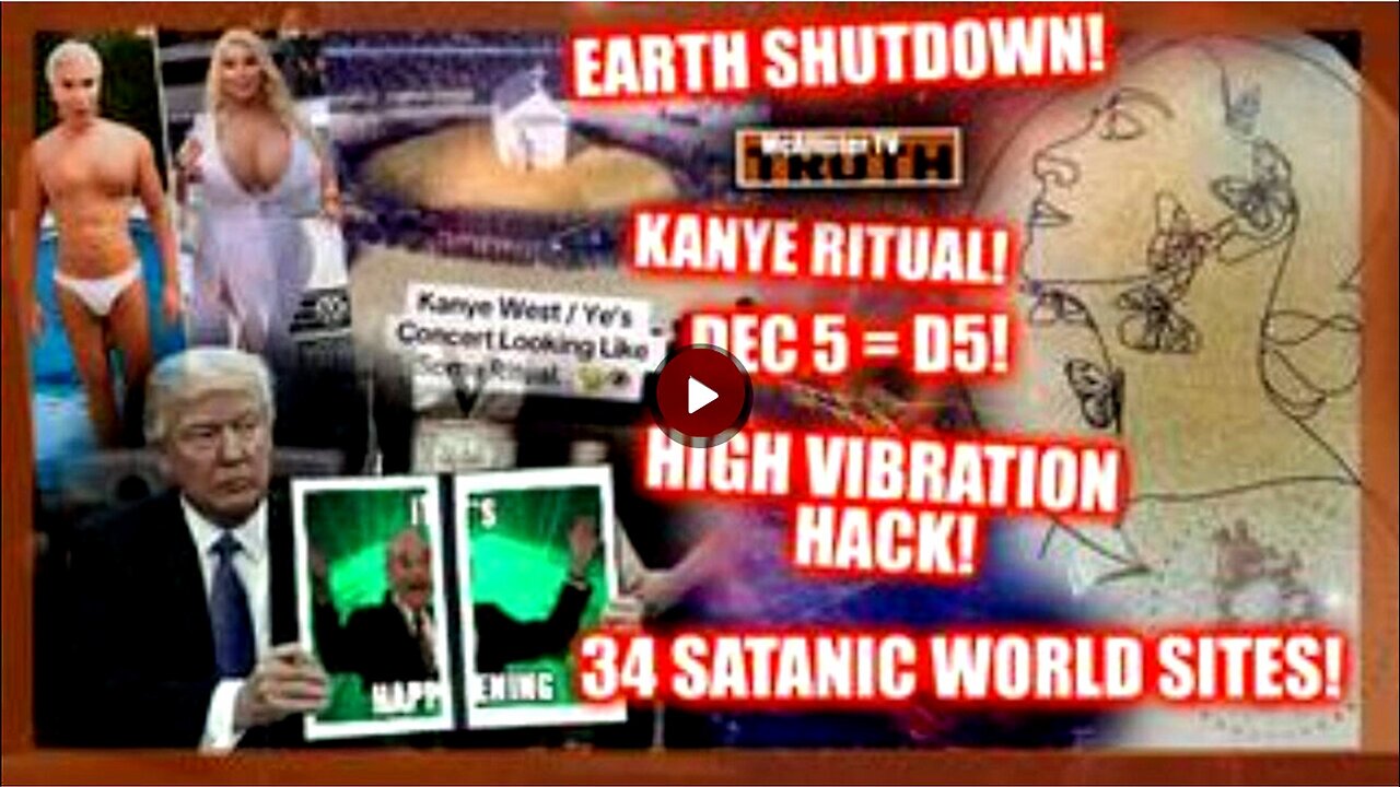 CASTLE ROCK: EARTH SHUTDOWN! 34 WORLD SATANIC SITES! KANYE RITUAL CONCERT! RE-CONNECT!