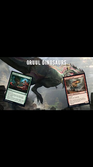 Thursday Carnage | MTG Pioneer Gruul Dinosaurs #shorts #shortsvideo #mtg