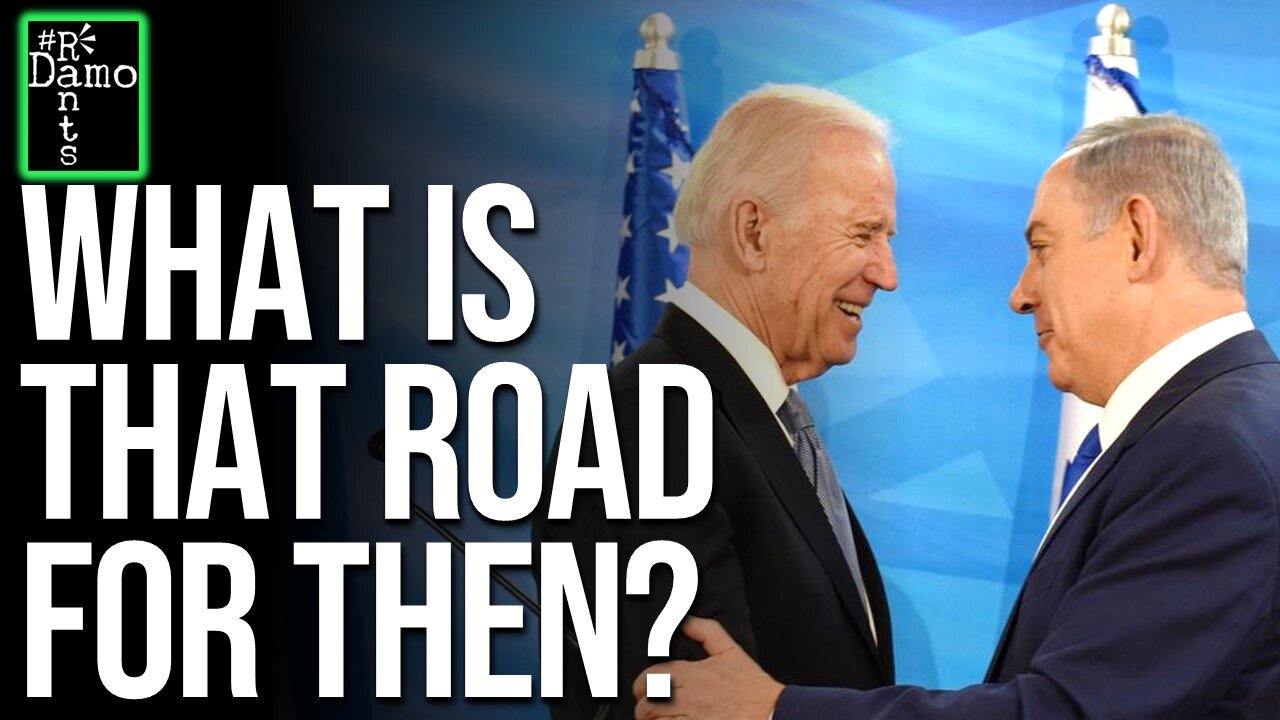 If US port in Gaza is for aid, what is that road to Israel for then?