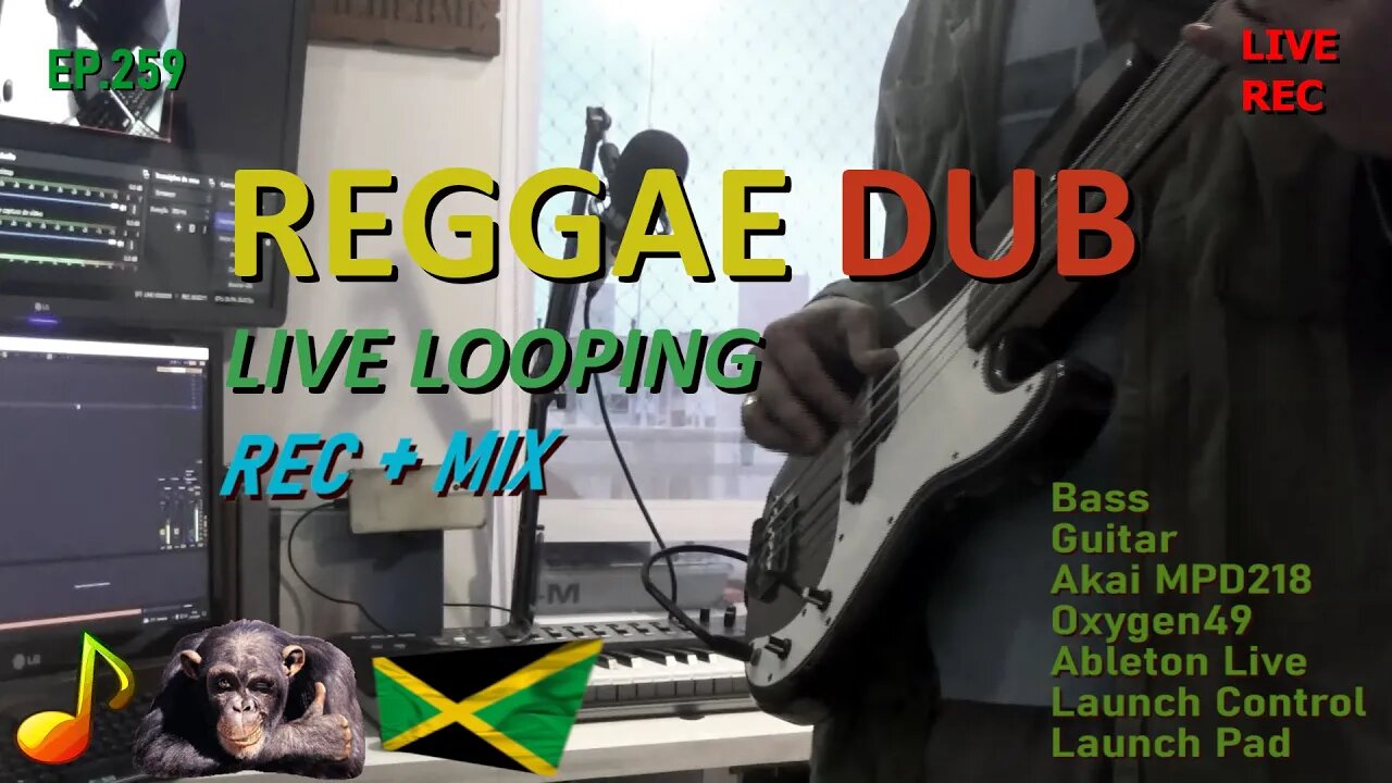 Live Looping em Homestudio EP.259 - Criando música na hora! #homestudio #livelooping #fingerdrumming
