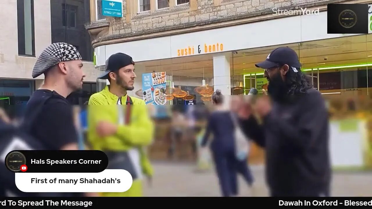 Dawah In Oxford - Blessed Brothers from East London Travelled To Oxford To Spread The Message