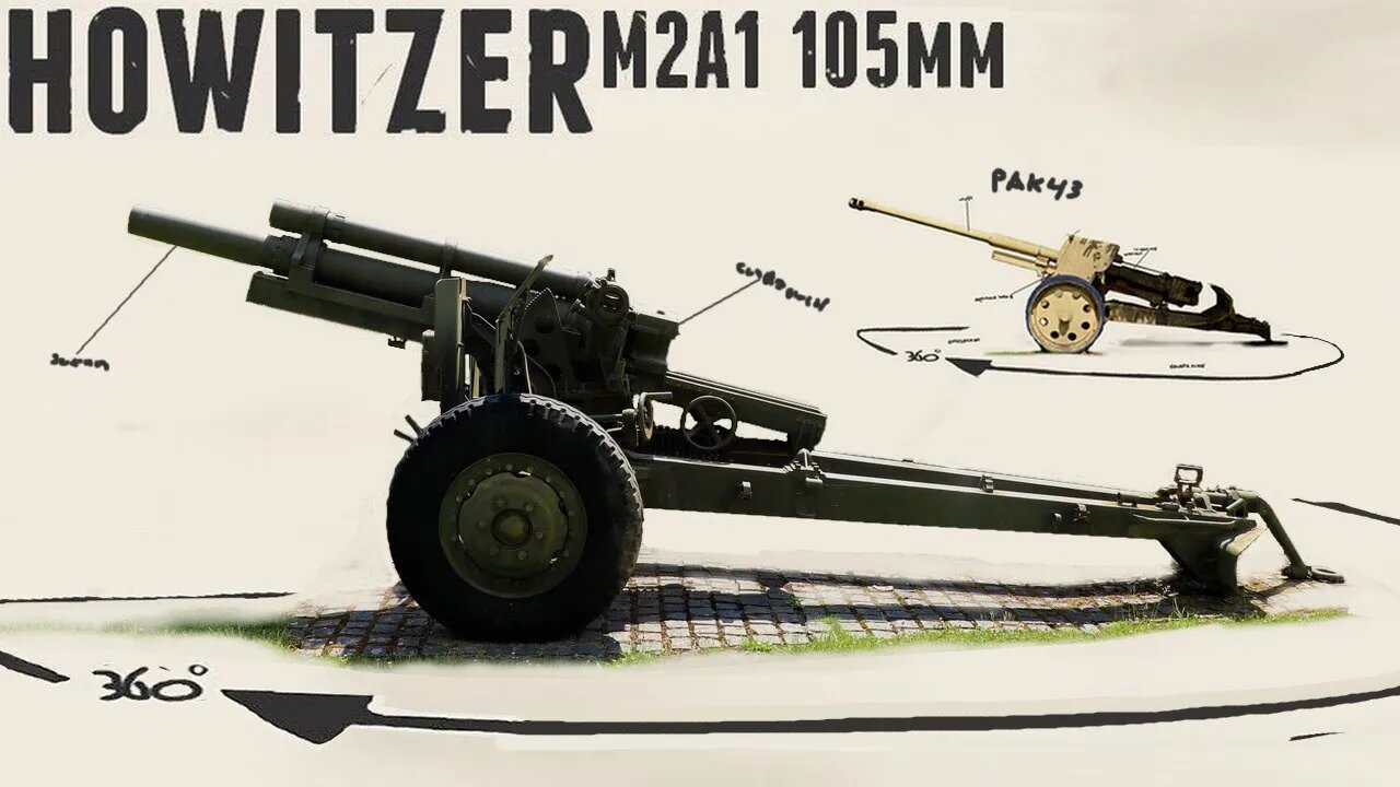 M2A1 howitzer - Walkaround - Heinerscheid.