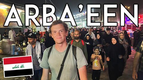 Inside the World’s LARGEST Human Gathering in IRAQ! (Arba’een 2022)