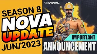 Saiba TUDO sobre a NOVA ATUALIZAÇÃO SEASON 8 - Farlight 84
