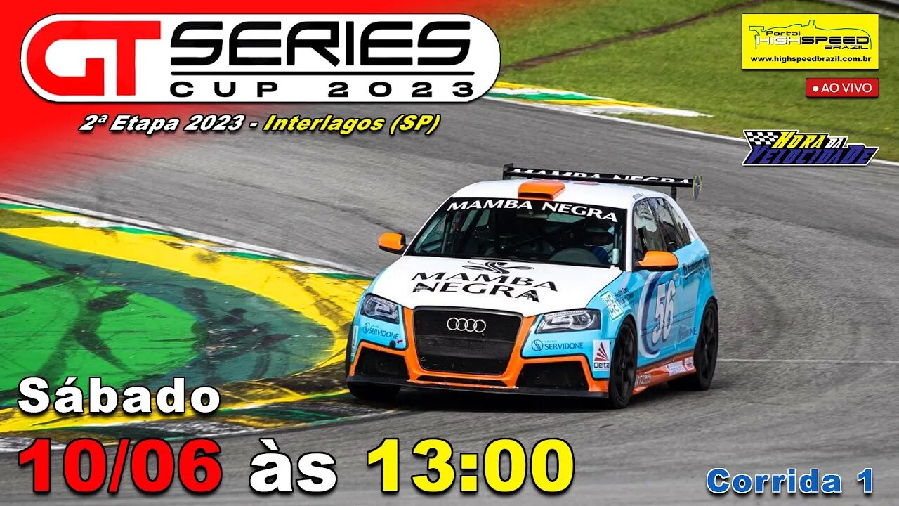 GT SERIES CUP | Corrida 1 | 2ª Etapa 2023 | Interlagos (SP) | Ao Vivo