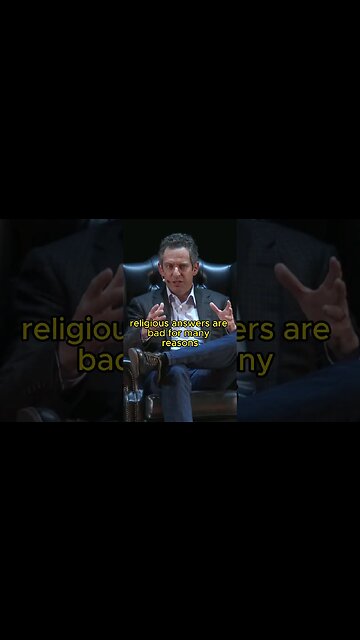 Religion Offers Bad Answers #religion #samharris #christianity #jesus #atheism #atheist #god