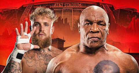 MIKE TYSON VS JAKE PAUL 🔴LIVE FIGHT (FREE)