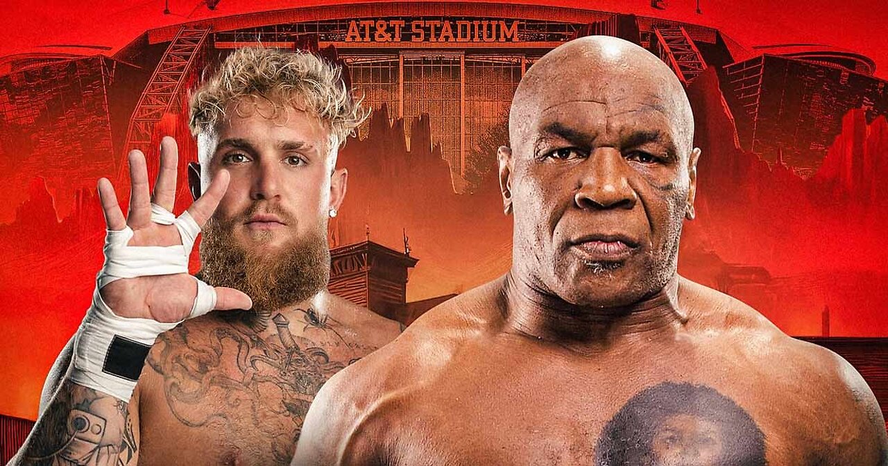 MIKE TYSON VS JAKE PAUL 🔴LIVE FIGHT (FREE)