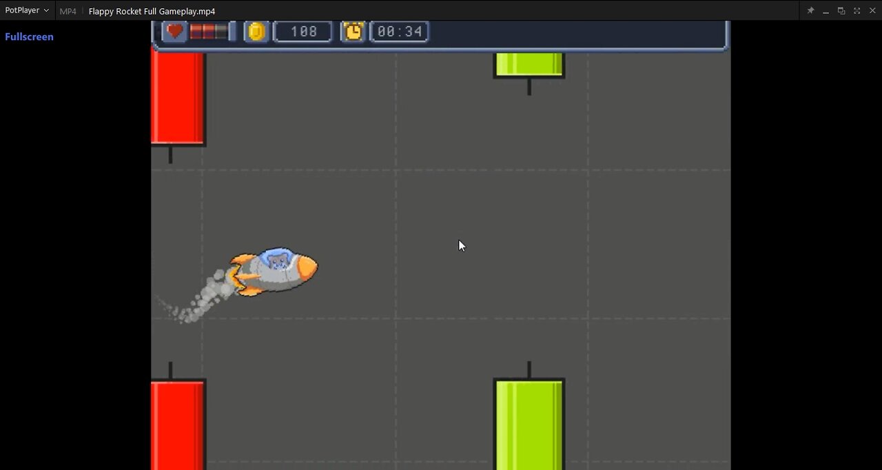 Flappy Rocket Full Gameplay To Mine Or Generate Cryptocurrency For Free At RollerCoin
