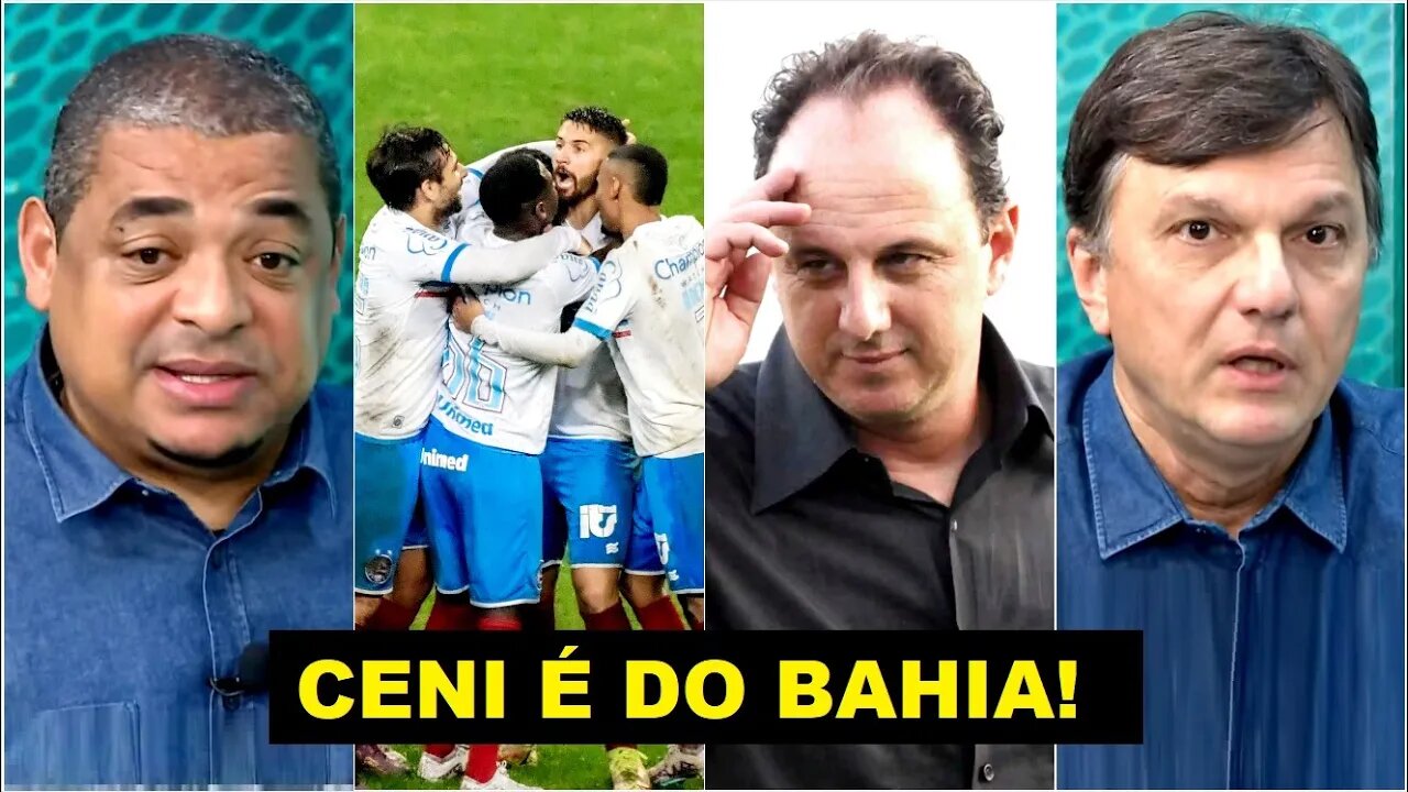 "O Rogério Ceni é o NOVO TÉCNICO do Bahia! Pra mim, ele é UM TÉCNICO que..." VEJA ESSE ÓTIMO DEBATE!