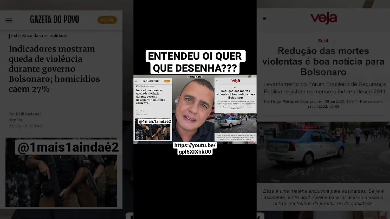 Para o “vírus do tráfico” a vacina é #bolsonaropresidente https://youtu.be/gpl5XIXhkU0