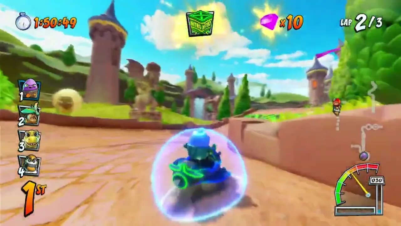 Spyro Circuit Mirror Mode Nintendo Switch Gameplay - Crash Team Racing Nitro-Fueled