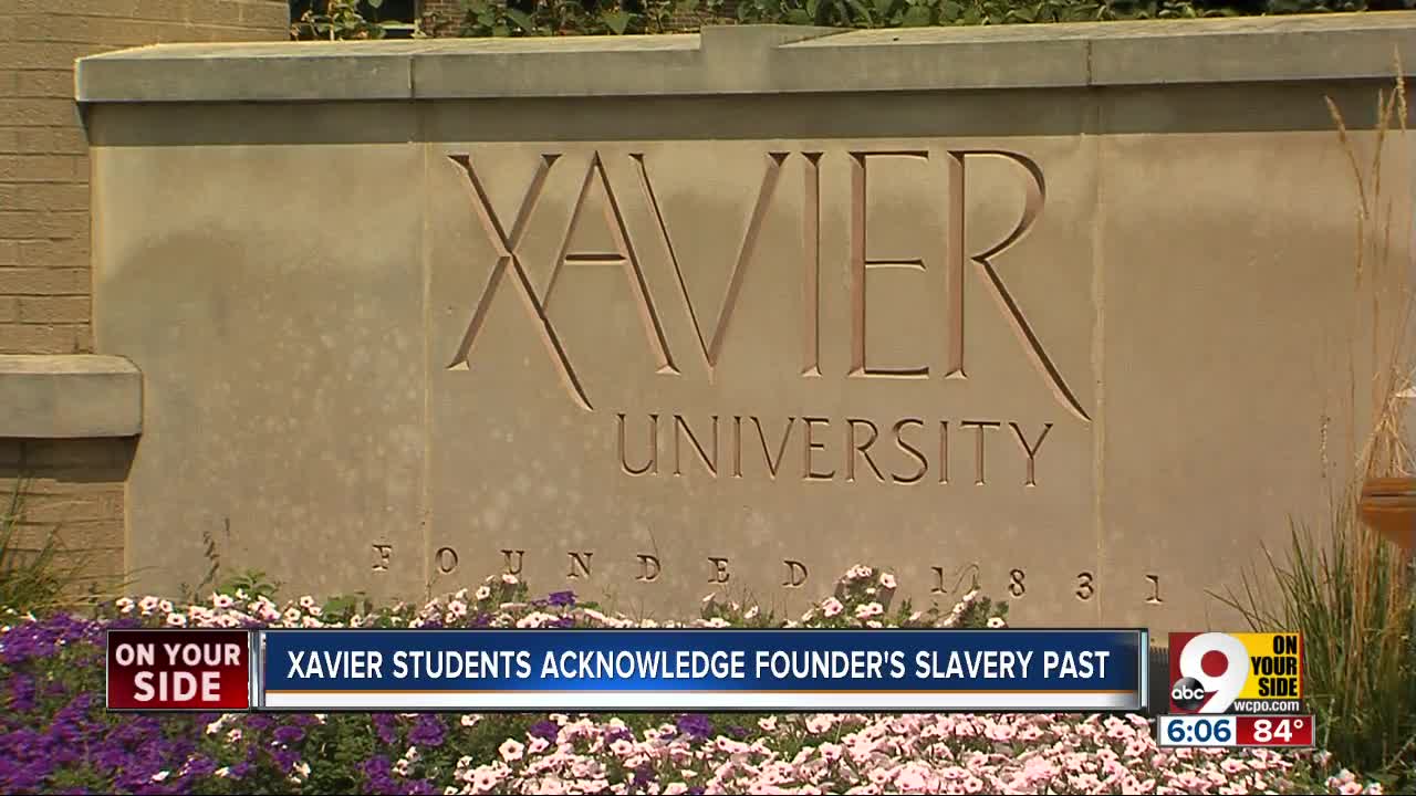 Xavier students acknowledge founder's slaveholding past
