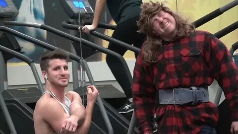 When a HILLBILLY goes to the Gym!