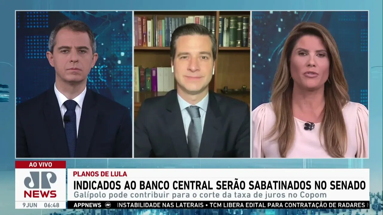 Indicados ao BC serão sabatinados no Senado; Cristiano Beraldo comenta