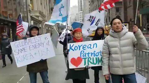 ★[태평 태투 뉴욕 14차-집회] 한국-미국-이스라엘 영원혈맹! 공동의 적 키신저를 심판하라! [태평] 190310 일 [태극기대반격 구국투어] 맨하탄 Trump Tower