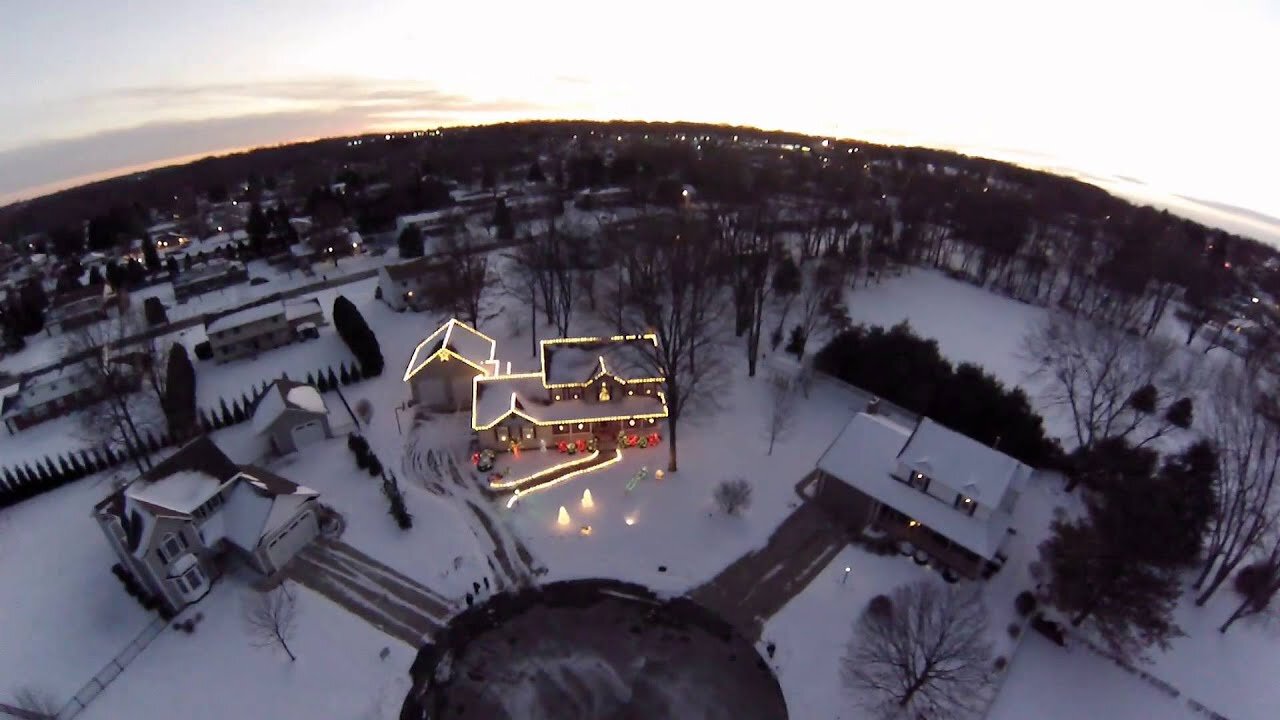 House Christmas Lights 2013 - DJI and GoPro