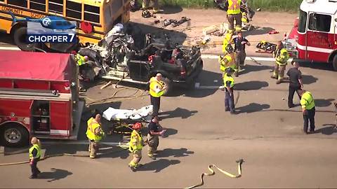 1 dead, 5 injured in crash involving Ypsilanti school bus in Pittsfield Township