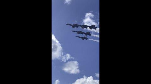 Blue Angels on Marine Corps Base Hawaii