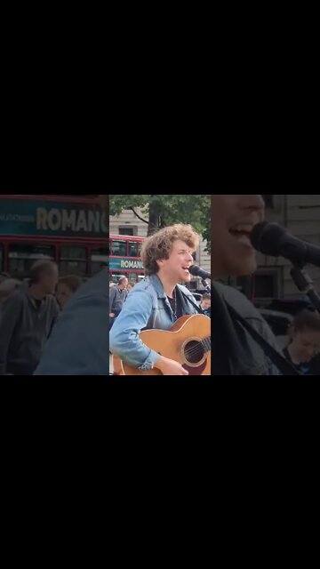 Andrew Duncan covers coldplay every tear drop is a waterfall #busker