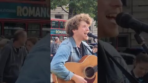 Andrew Duncan covers coldplay every tear drop is a waterfall #busker