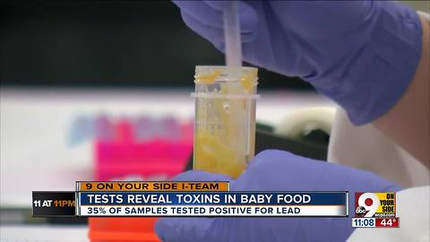 Tests reveal toxins in baby food