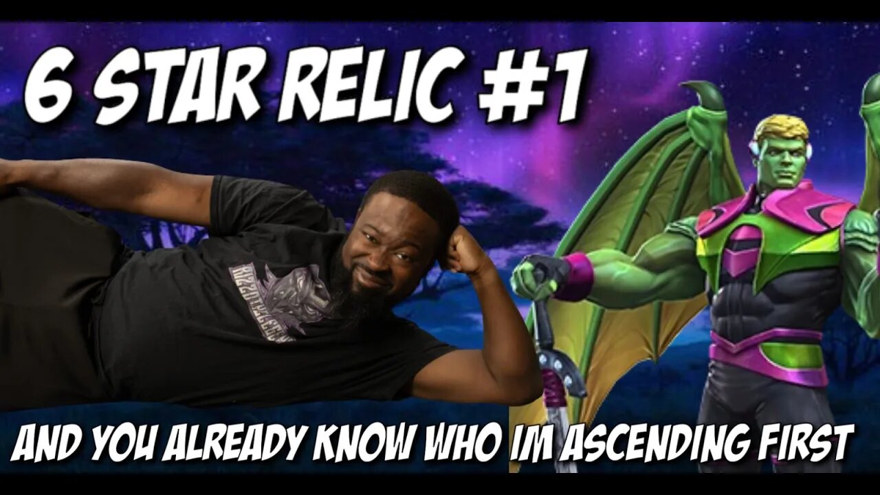 6 Star Relic and you already know who im going to ascend first!! | Marvel Contest of Champions