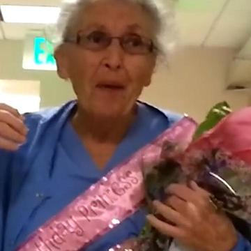 Oldest Working Nurse In America Turns 92