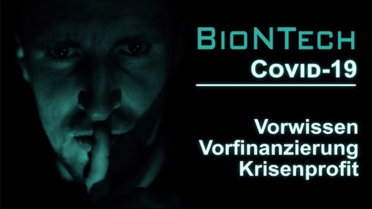 BioNTech: Der Beweis für die Plandemie (German)