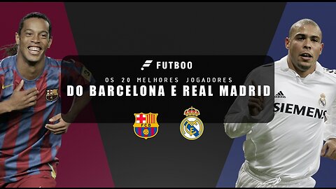 EL CLASSICO BARCELONA X REAL MADRID