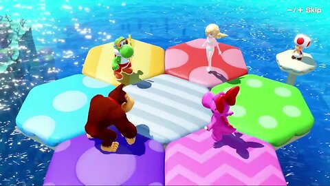 Mario Party Superstars - Yoshi vs Rosalina vs Donkey Kong vs Birdo