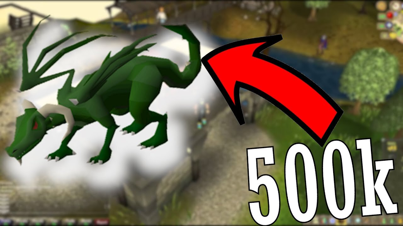 Runescape Green Dragon Guide 500k per Hour