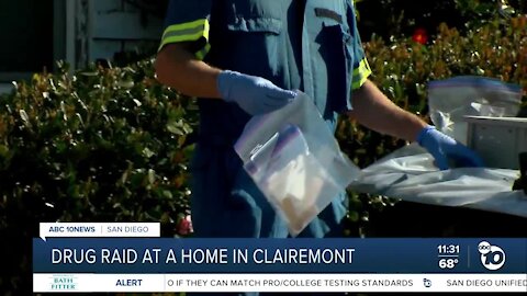 Authorities conduct drug raid at Clairemont home