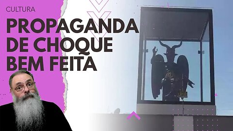 ESTÁTUA de BAPHOMET em CASA de PORTO ALEGRE chama a ATENÇÃO e GERA MUITA PUBLICIDADE para a DONA