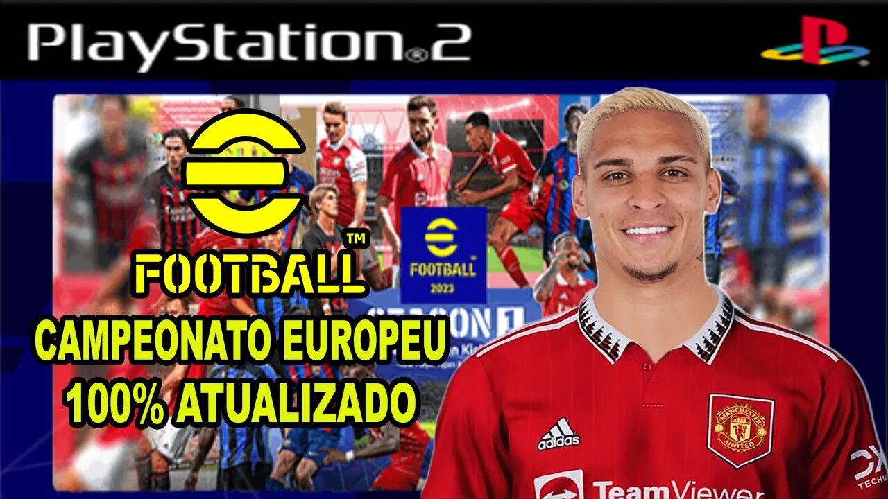 PES 2023 (PS2) EFOOTBALL ATUALIZADO NOVEMBRO DOWNLOAD ISO GRÁTIS