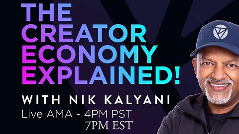 VITRUVEO:THE CREATOR ECONOMY: NIK KALYANI LIVE